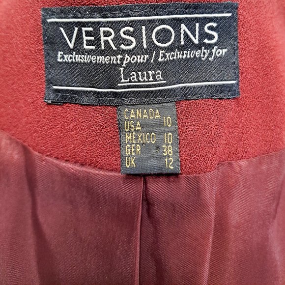 Pure Virgin Wool Women's Blazer Vintage 90's - Picture 5 of 5